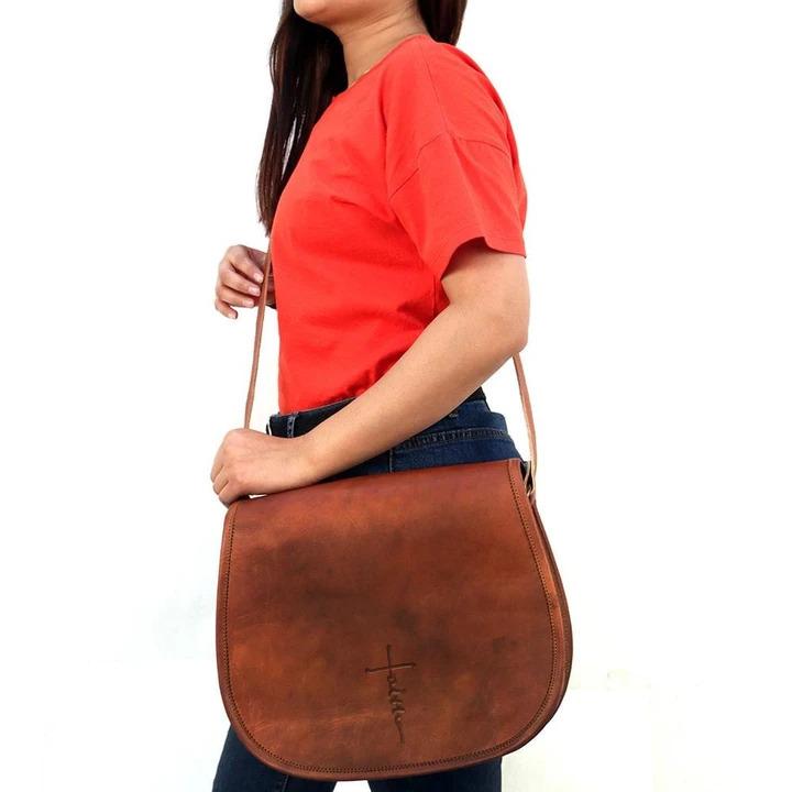 Grace Handcrafted Leather Purse (Faith)