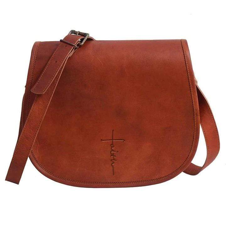 Grace Handcrafted Leather Purse (Faith)