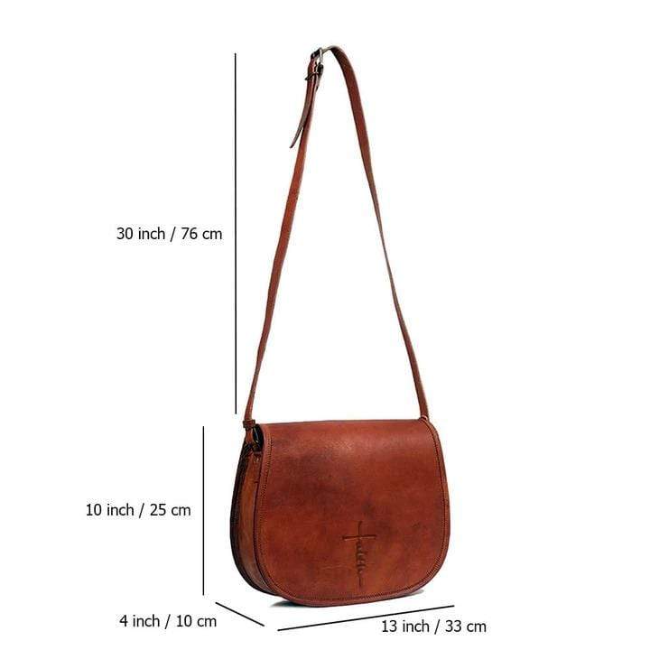 Grace Handcrafted Leather Purse (Faith)