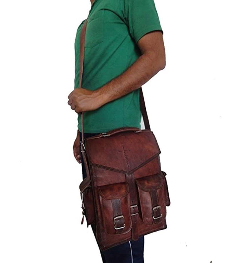 Abraham Leather Backpack (Faith)