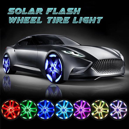 Solar Flash Wheel Tire Light